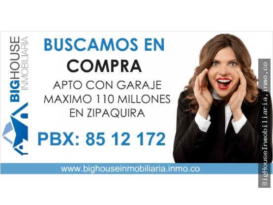 BUSCAMOS EN COMPRA APTO CON GARAJE