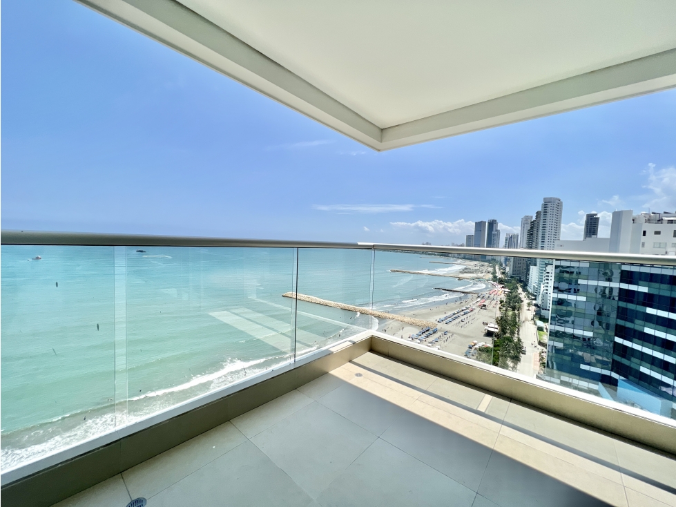 Apartamento en Bocagrande, Edificio Palmetto Beach