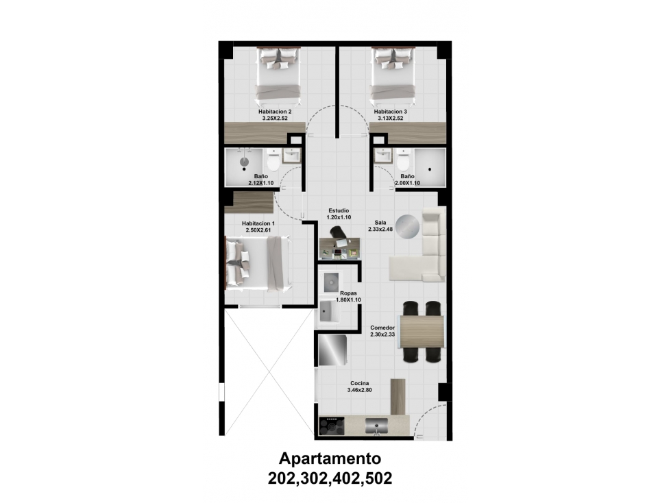 APARTAMENTO PARA ESTRENAR EN ITAGUI