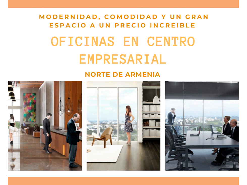 OFICINAS PARA LA VENTA EN CENTRO EMPRESARIAL AL NORTE DE ARMENIA 0023