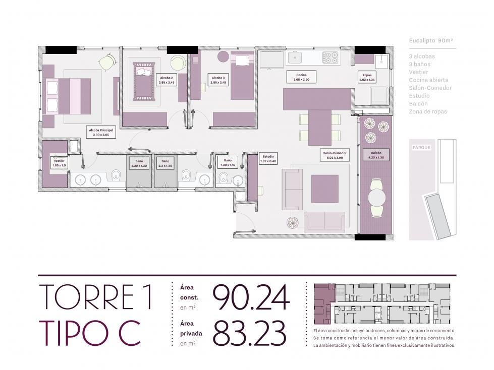 CESION DE APARTAMENTO PROYECTO ORIENTE PARQUE BARRO BLANCO