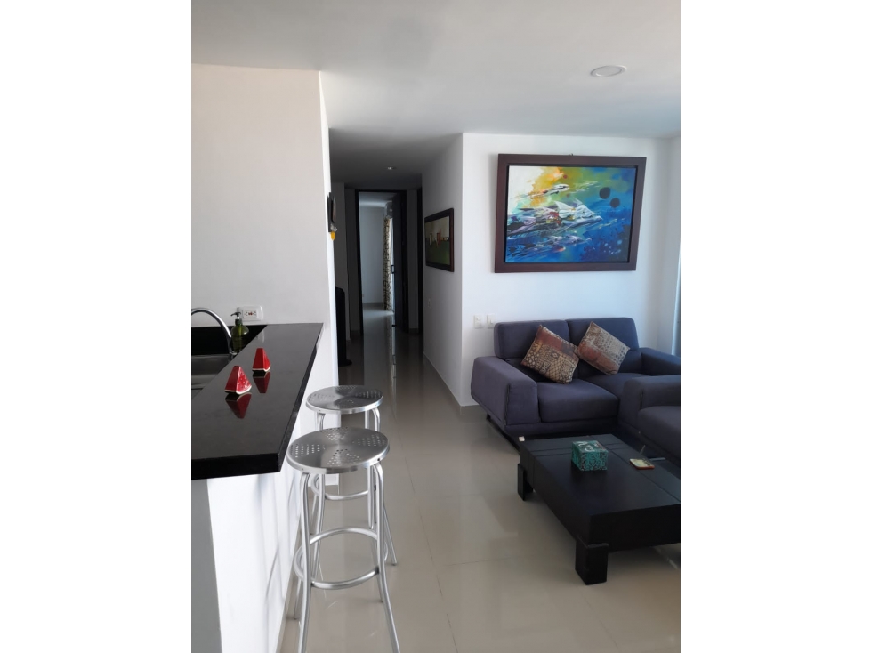 APARTAMENTO AMOBLADO EN ARRIENDO CRESPO - CARTAGENA