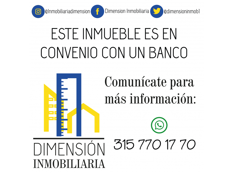 VENTA DE APARTAMENTO EN COMFACASANARE, YOPAL