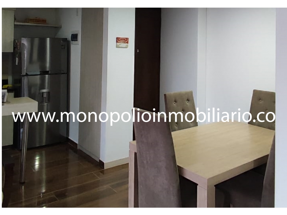 LINDO APARTAMENTO AMOBALDO EN ARRIENDO - SECTOR ITAGÜI COD: 26284