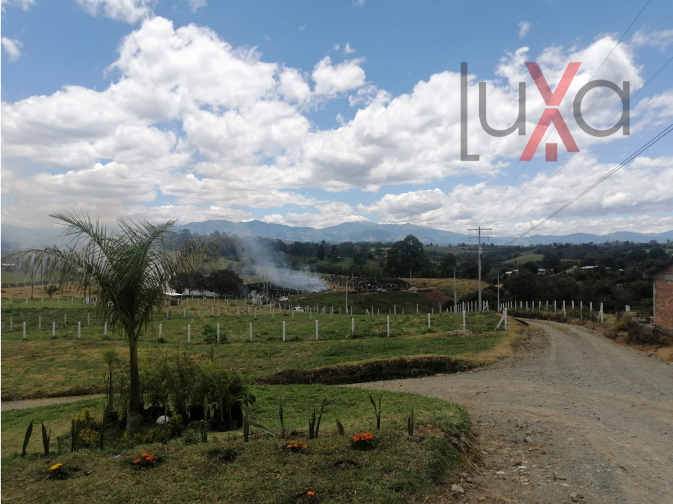 LUXA VENDE LOTES EN CONDOMINIO CAMPESTRE SAN CARLOS - VIA A CAJIBIO