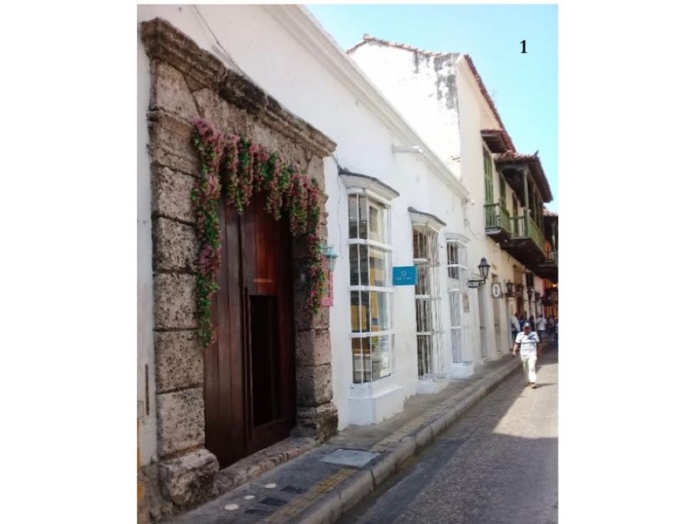 Exclusiva casa colonial en el centro histórico de Cartagena