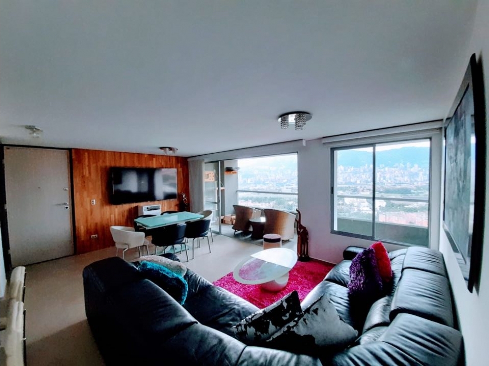 SE VENDE APARTAMENTO CON VISTA A LA CIUDAD  EN LA LOMA DE LOS BERNAL