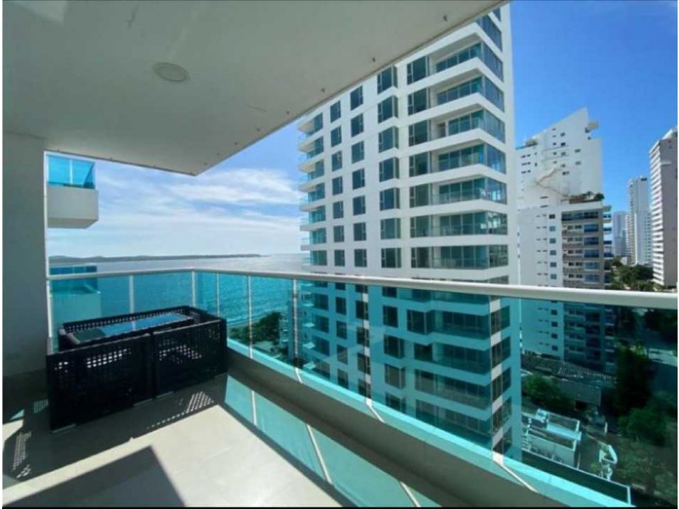 SE VENDE ESPECTACULAR APARTAMENTO EN BOCAGRANDE, CARTAGENA